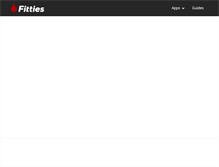 Tablet Screenshot of fitties.com